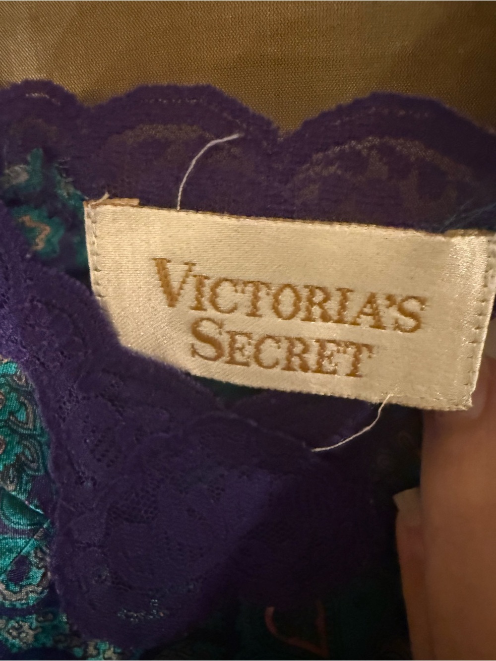 Vintage Victoria’s Secret Satin Slip Dress Romantic - Picture 5 of 5